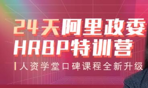 张琳《24天阿里HRBP训练营》第十四期